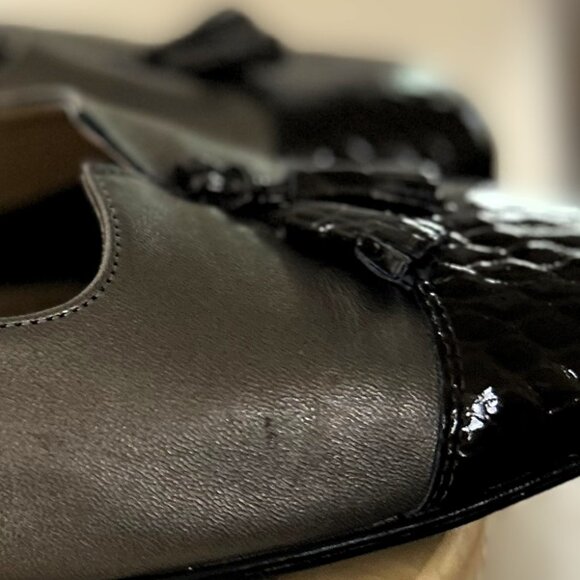 Magdesians California Women's Leather Tassel Pumps - Size 9.5 - Picture 2 of 7